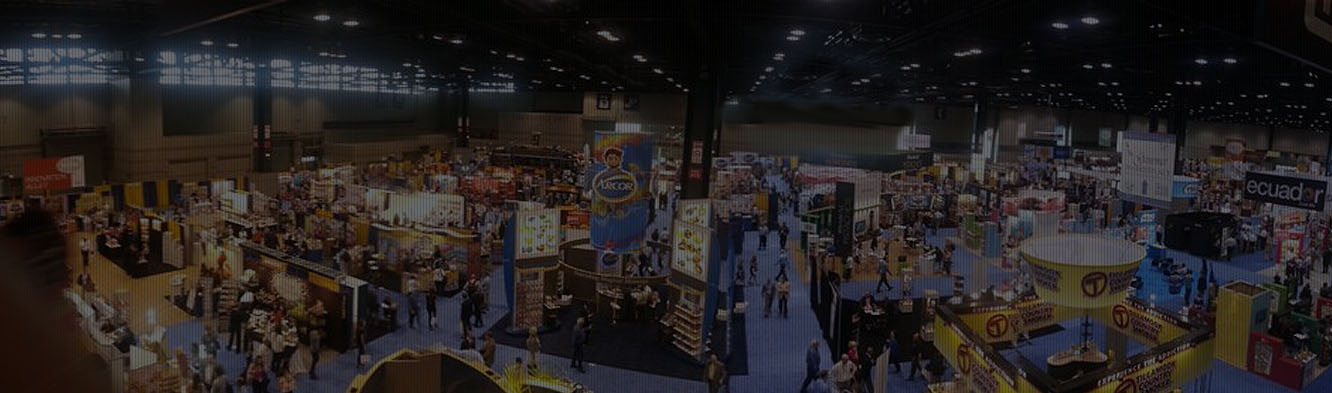 Trade show floor background