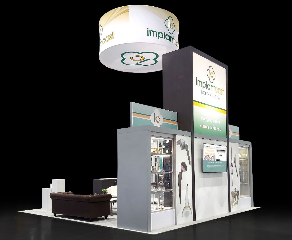 Exhibit for ImplantCast at AAOS