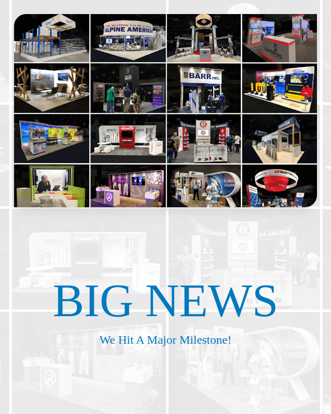 Best Trade Show Displays - 500 customers!