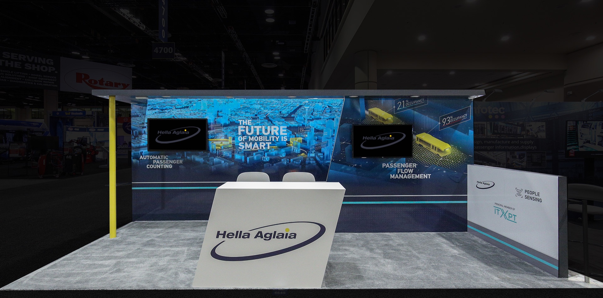 APTA Trade Show Exhibit by Divinitas Designs and Displays