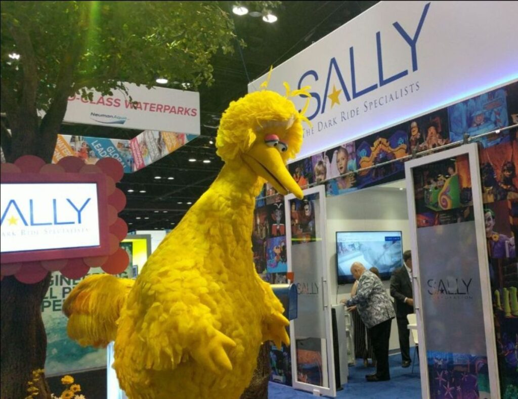 IAAPA Trade Show Booth for Sally