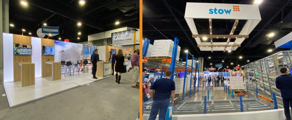 Stow MODEX Booth Design - clever design